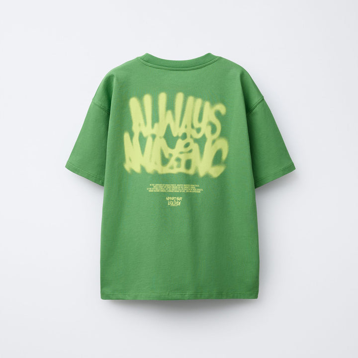 Moudda ZARA - T-Shirt - Graphique Poitrine & Message Street - Tunisie 2