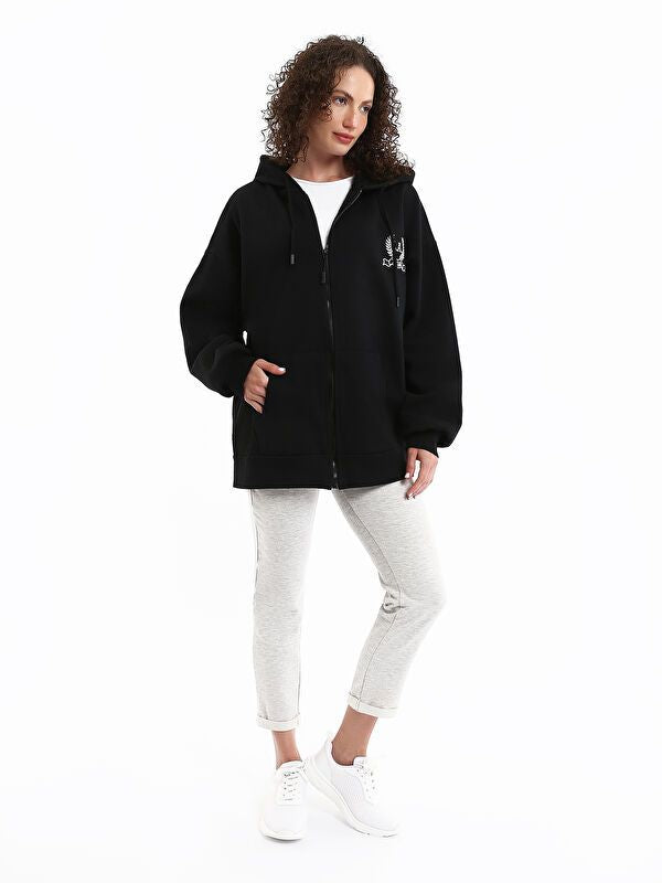 Moudda LC Waikiki - Cardigan en jersey Femme Noir - Tunisie 2
