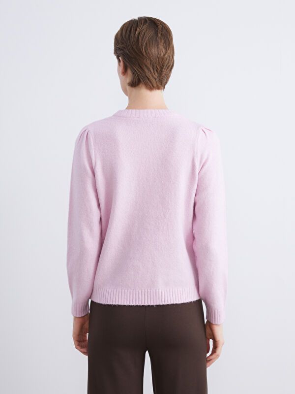 Moudda LC Waikiki - Pull tricot maternité Femme Rose sale - Tunisie 4