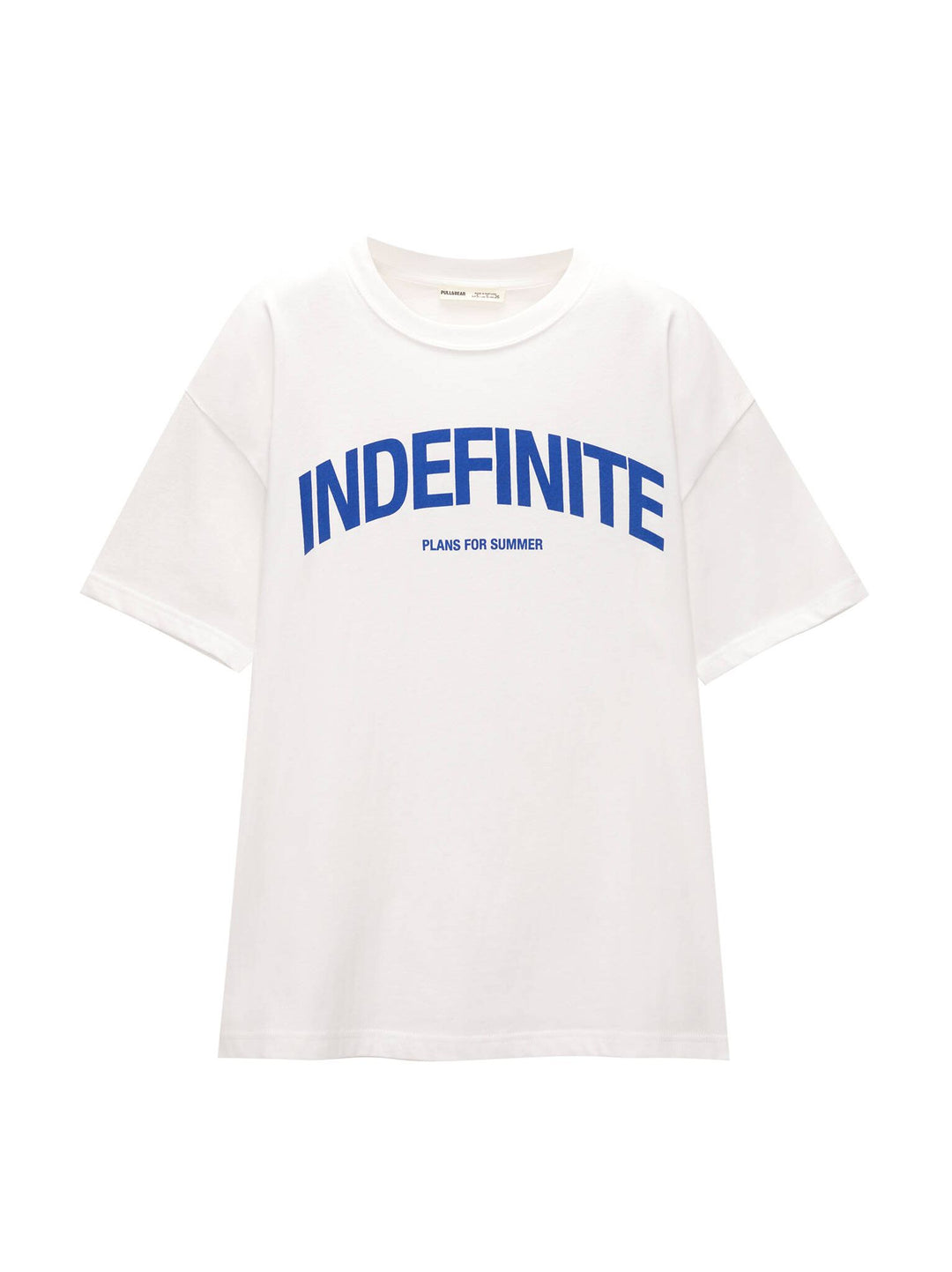 Moudda PULL & BEAR - Body Graphique Texte Bleu - Tunisie 2