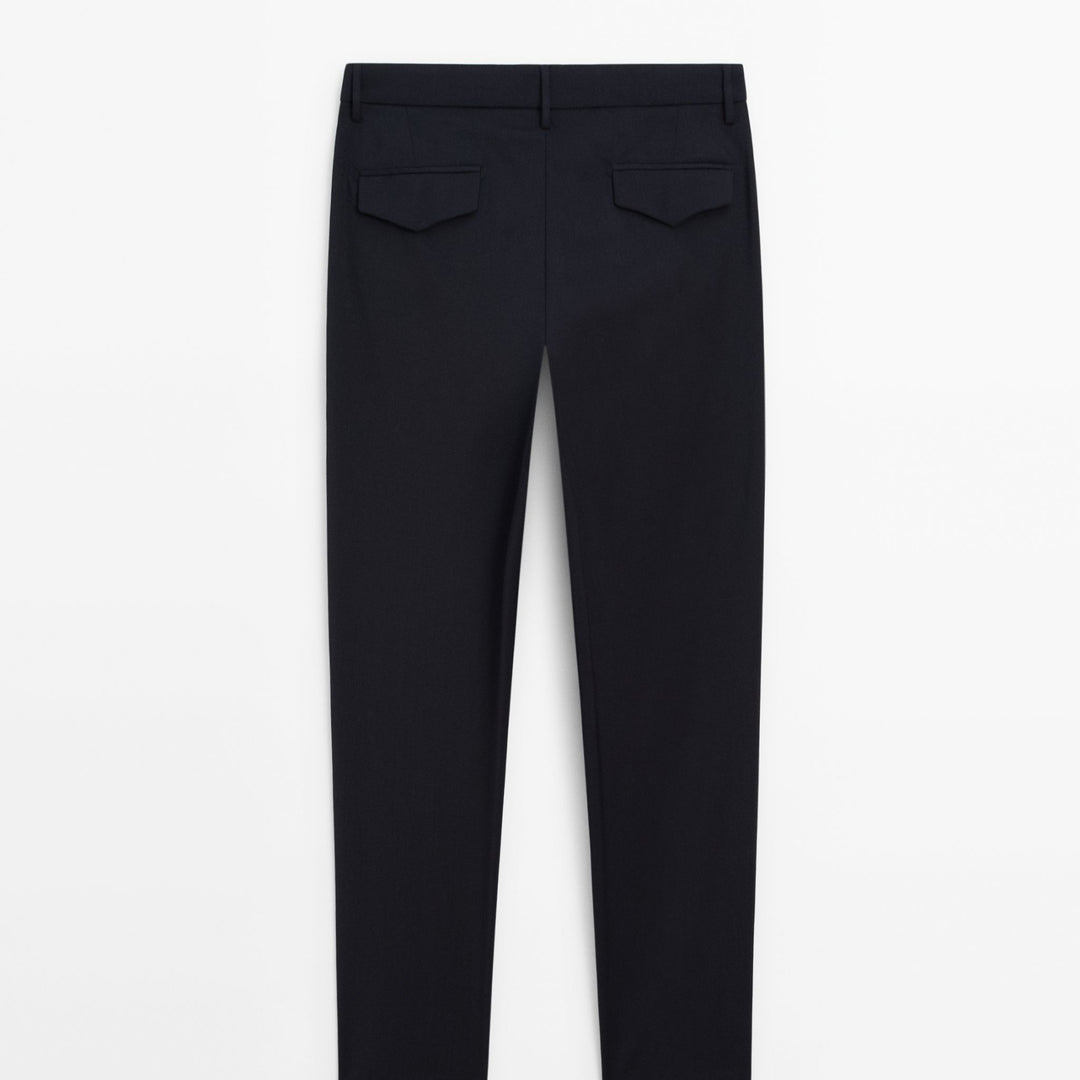 Moudda Massimo Dutti - Pantalon laine fine – ensemble élégant - Tunisie 5