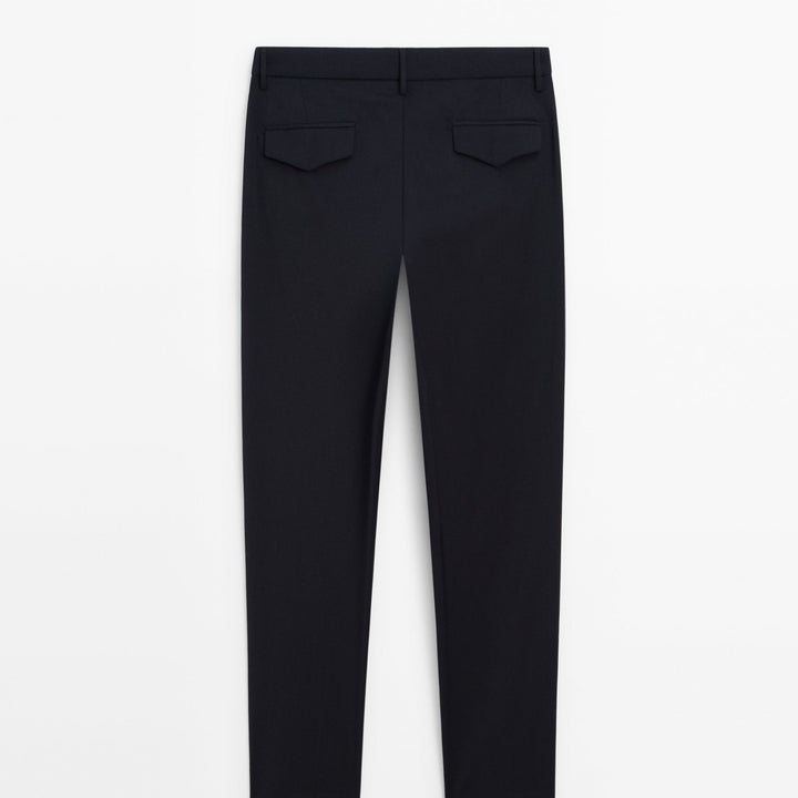 Moudda Massimo Dutti - Pantalon laine fine – ensemble élégant - Tunisie 5