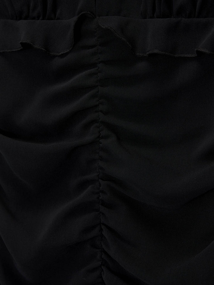 Moudda PULL & BEAR - Robe Halter Volants Nuit - Tunisie 3