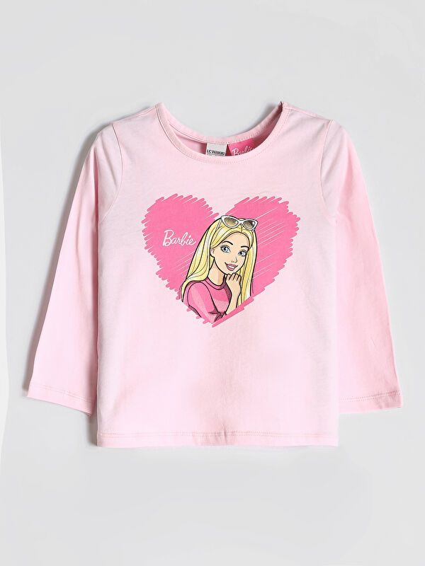 Moudda LC Waikiki - Body jersey manches longues licence Fille Rose - Tunisie 4