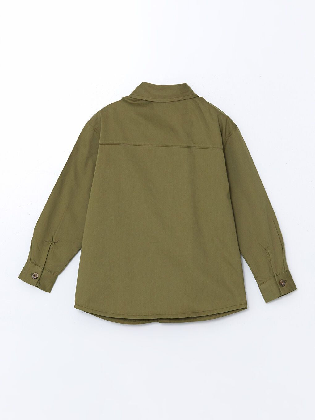 Moudda LC Waikiki - Chemise tissée manches longues Garçon Kaki - Tunisie 2