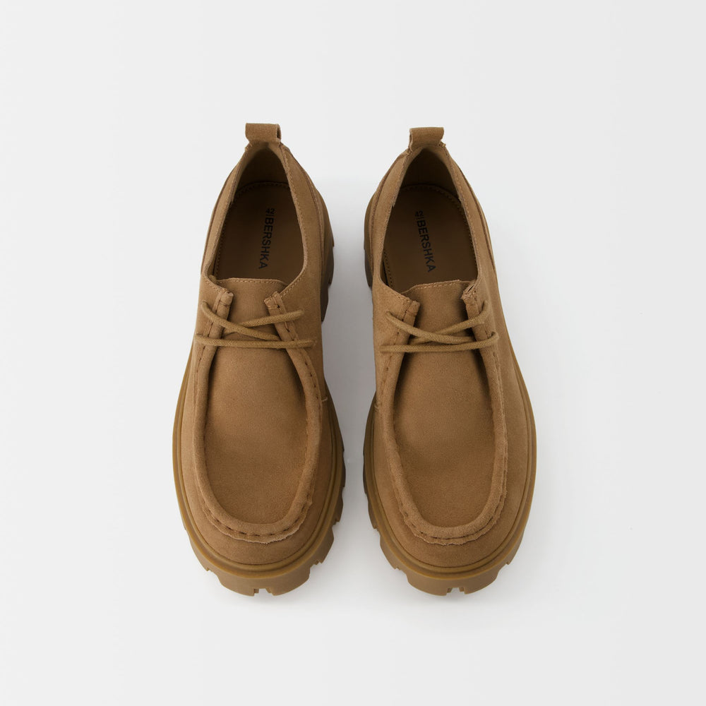 Moudda BERSHKA - Chaussures à lacets en suède - Tunisie 2
