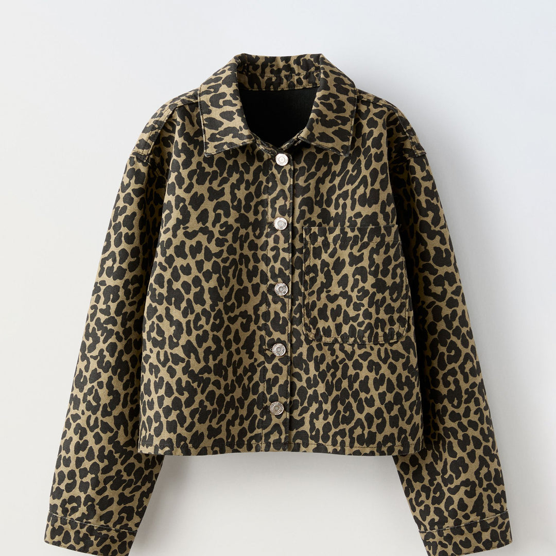 Moudda ZARA - Chemise surchemise imprimé animalier courte - Tunisie 1