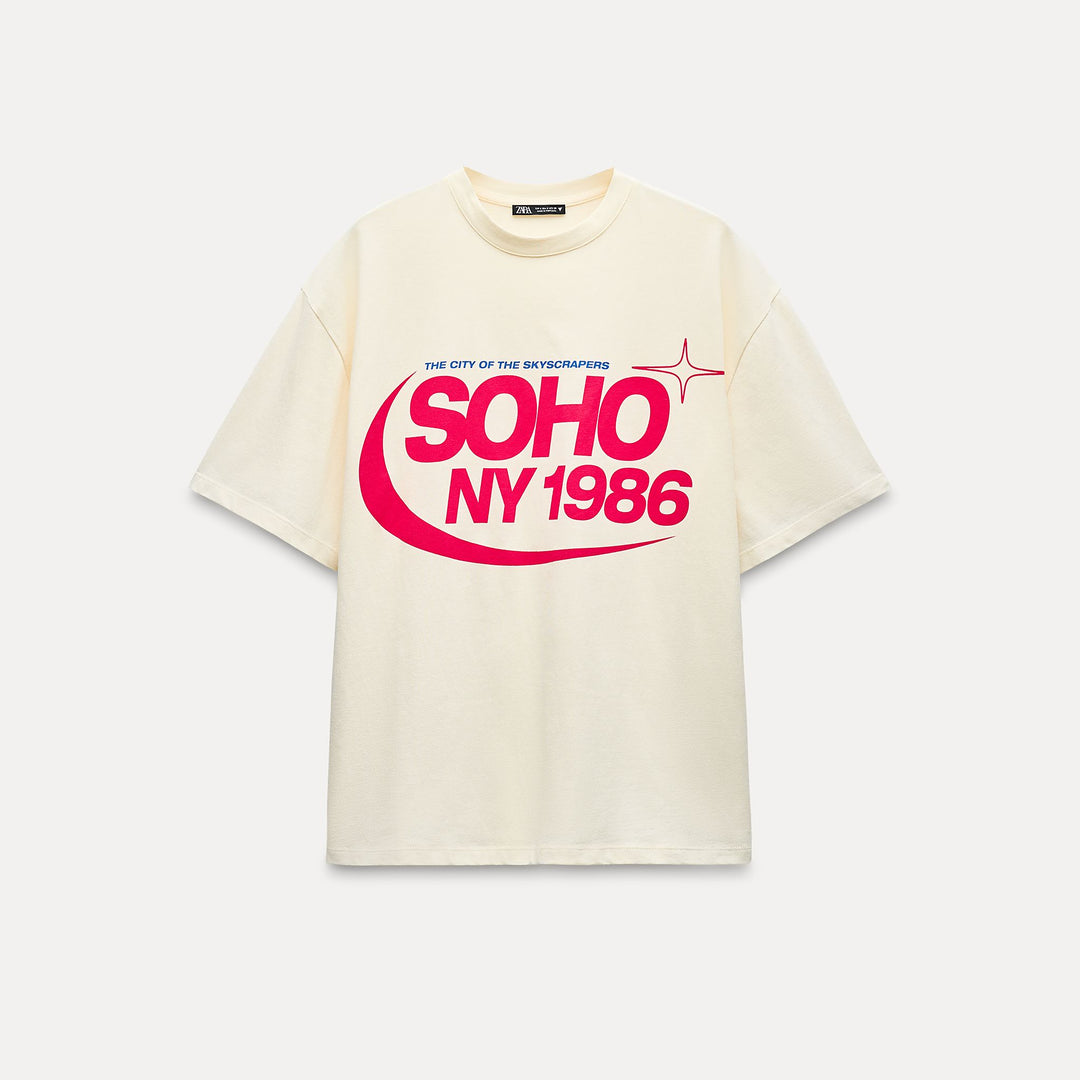 Moudda ZARA - T-shirt imprimé Soho - Tunisie 2