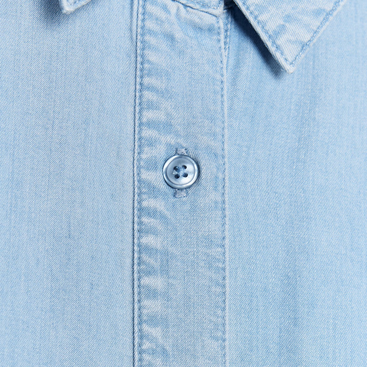 Moudda ZARA - Combinaison Courte Fluide - Denim - Tunisie 3