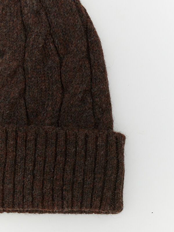 Moudda LC Waikiki - Bonnet tricot Femme Brun chocolat - Tunisie 2