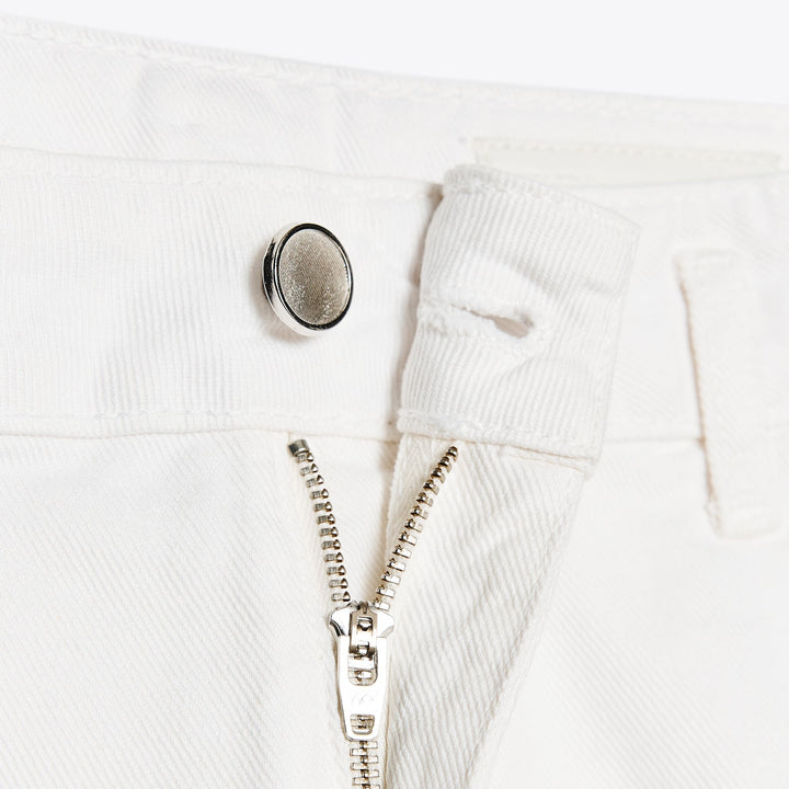 Moudda ZARA - Pantalon Cropped - Écru - Tunisie 3