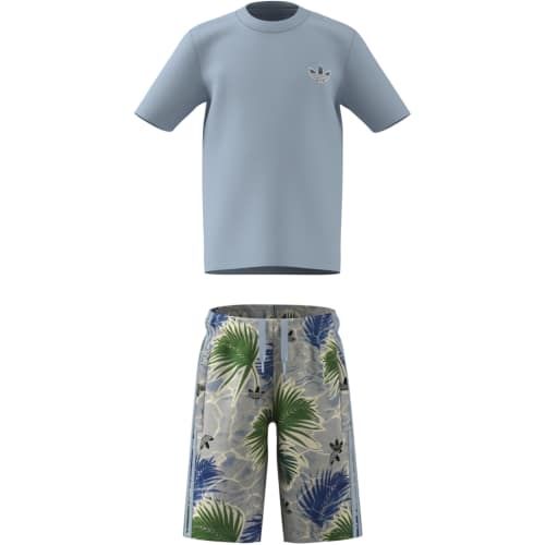 Moudda Adidas - ENSEMBLE T-SHIRT SHORT AOP REGULAR - Tunisie 4