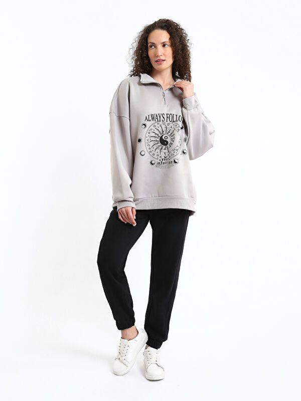 Moudda LC Waikiki - Pantalon en jersey Femme Noir - Tunisie 1