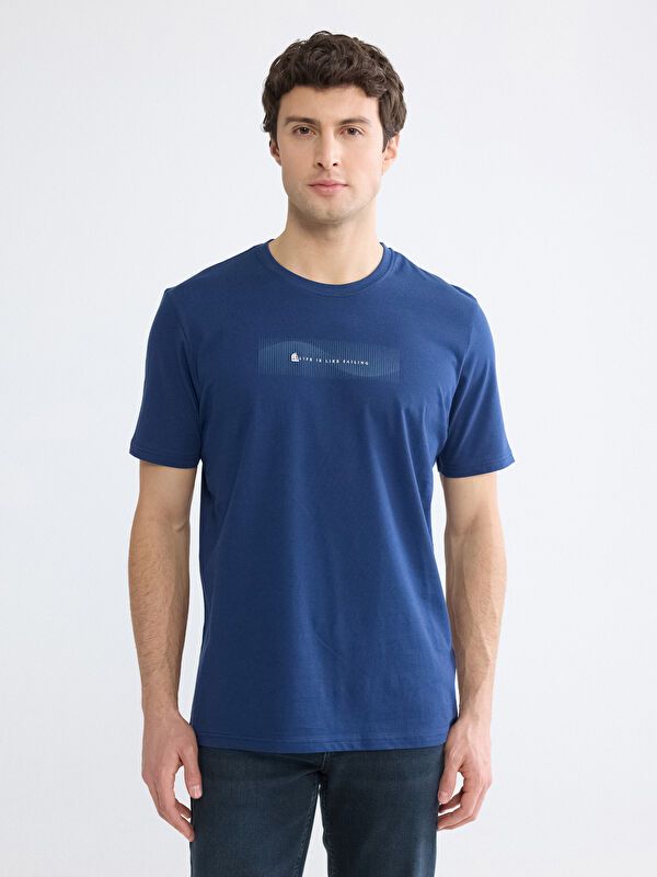 Moudda LC Waikiki - T-shirt imprimé manches courtes en jersey pour Homme - Tunisie 1