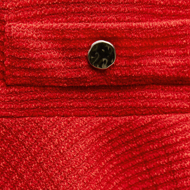Moudda ZARA - Robe Mini - Structure & Bas Volume (Rouge) - Tunisie 3