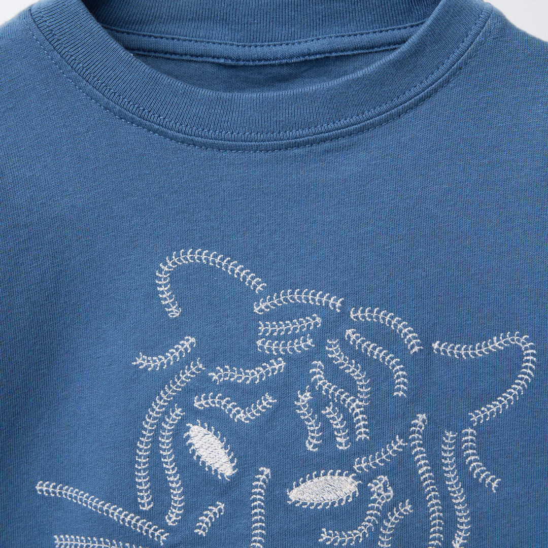 Moudda ZARA - T-Shirt Enfant - Silhouettes Brodées (Ramadan) - Tunisie 3