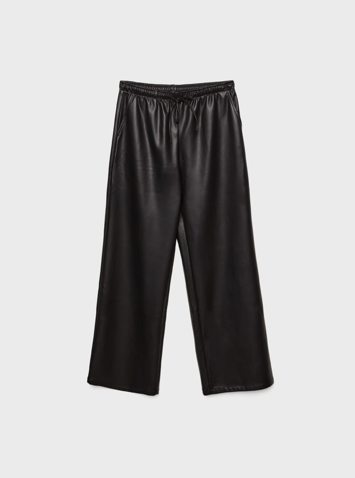 Moudda STRADIVARIUS - Pantalon en Simili Cuir Pull-On - Tunisie 3