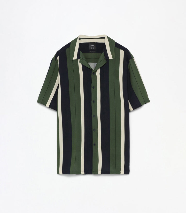 Moudda Lefties - Chemise Viscose Resort - Rayures - Tunisie 1