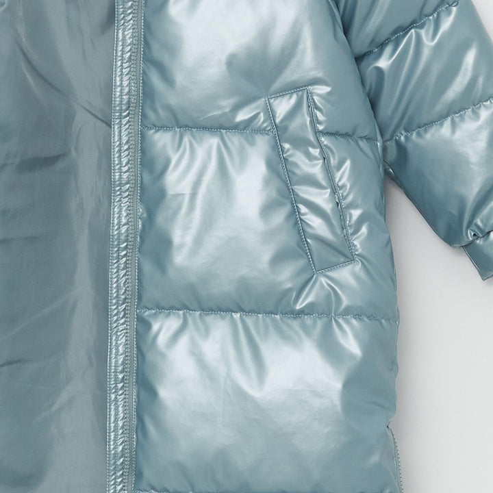 Moudda LC Waikiki - Manteau lourd Fille Bleu terne - Tunisie 2