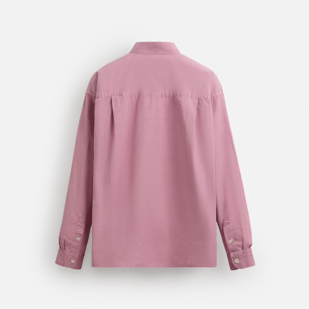 Moudda ZARA - Chemise Coton - Teinture Pièce (Mauve & Bleu) - Tunisie 2