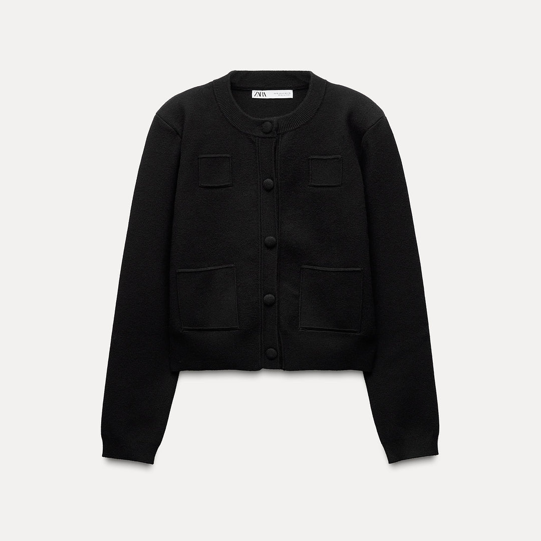 Moudda ZARA - Veste bomber boutonnée avec poches - Tunisie 1