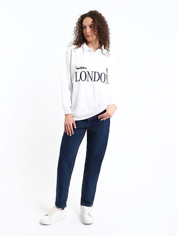 Moudda LC Waikiki - Pantalon jean tissé basique Femme Rodéo noir - Tunisie 1