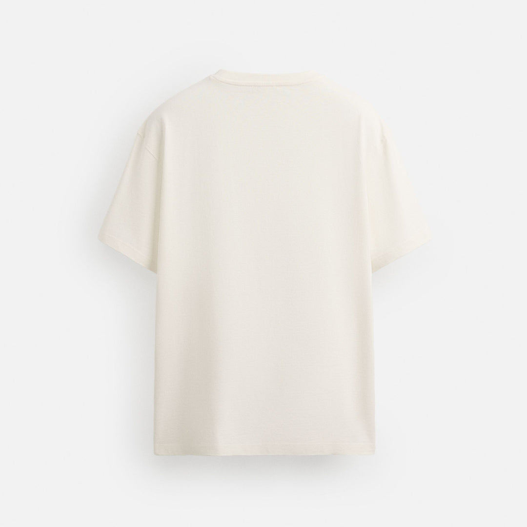 Moudda ZARA - T-Shirt - Coton/Chanvre & Détail Étiquette - Tunisie 2