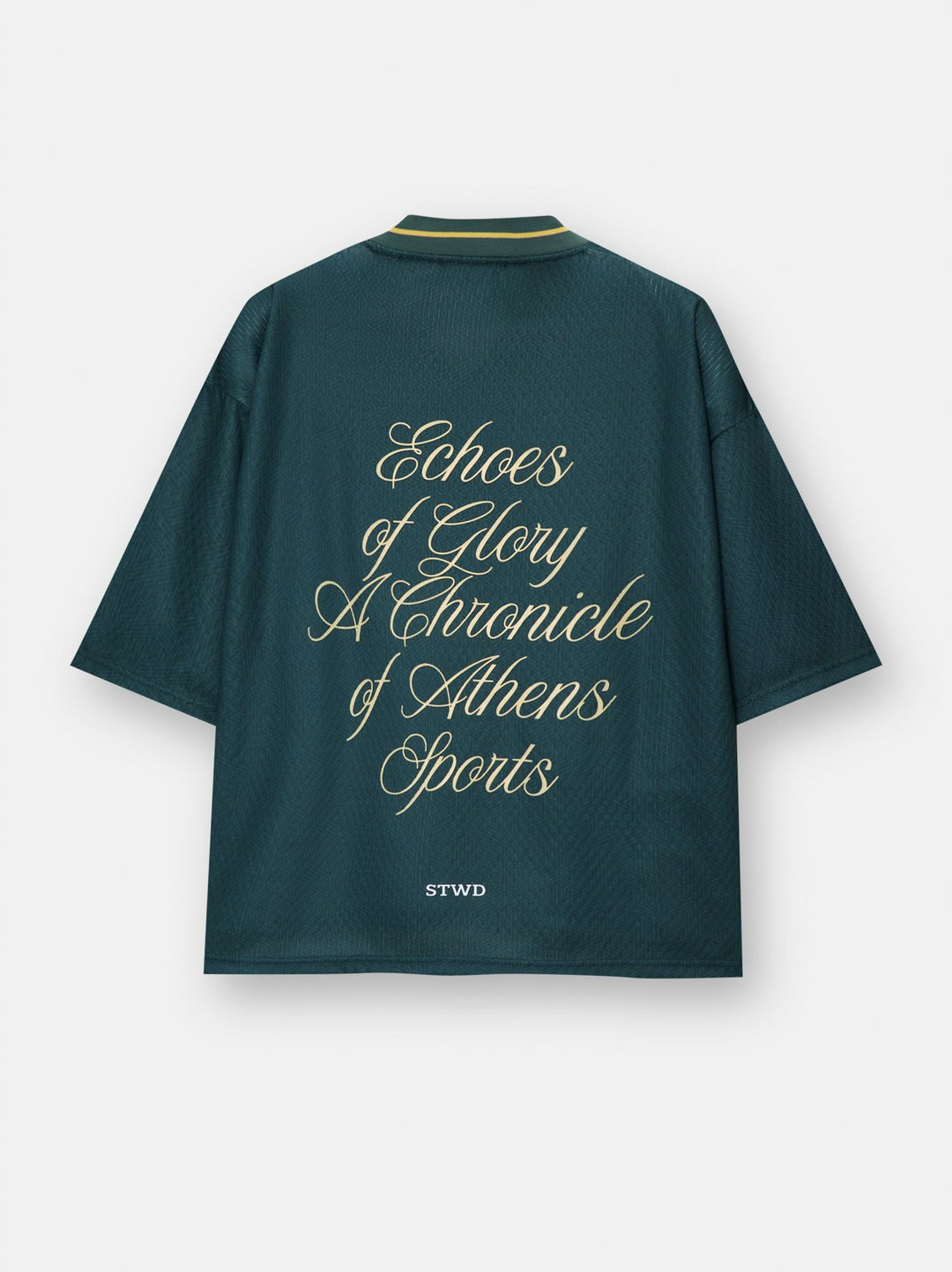 Moudda PULL & BEAR - T-Shirt Demi-Manches Football Vert Athens STWD - Tunisie 3