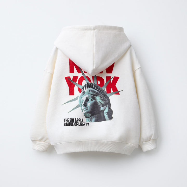 Moudda ZARA - Sweat Capuche Enfant - Photo Statue de la Liberté - Tunisie 2