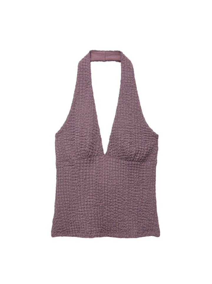 Moudda PULL & BEAR - Top Halter - Texture - Tunisie 1