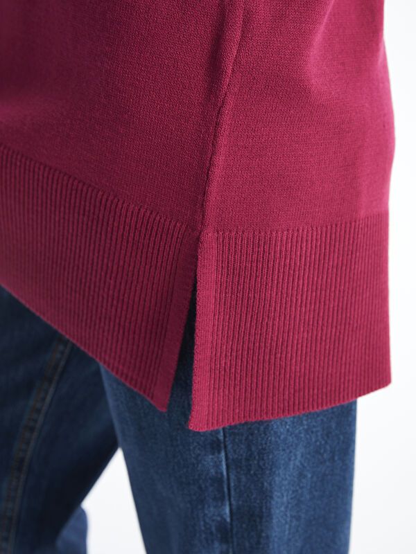 Moudda LC Waikiki - Tunique tricot Femme Prune éclatante - Tunisie 3