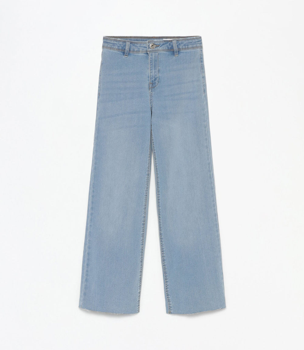 Moudda Lefties - Pantalon Wide Leg Marine Denim - Fille D3 - Tunisie 2