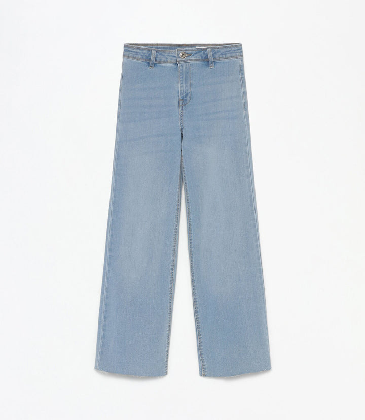 Moudda Lefties - Pantalon Wide Leg Marine Denim - Fille D3 - Tunisie 2