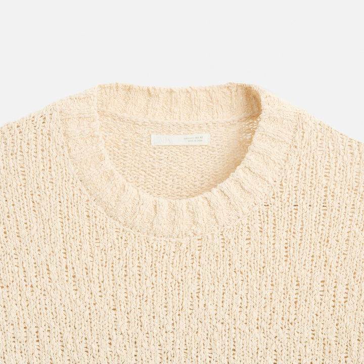 Moudda ZARA - Pull - Col Rond & Rayure Marine - Tunisie 3