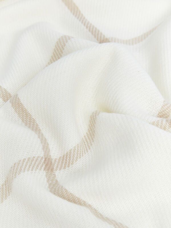 Moudda LC Waikiki - Écharpe Femme Verifie par ecru - Tunisie 3