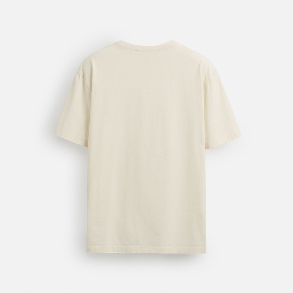 Moudda ZARA - T-Shirt - Symbole Brodé (Bordeaux Rustique) - Tunisie 2
