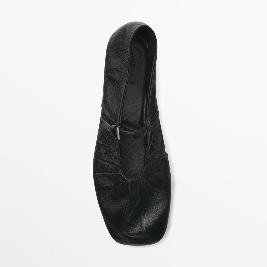 Moudda Massimo Dutti - Ballerine froncée bande boucle - Tunisie 5