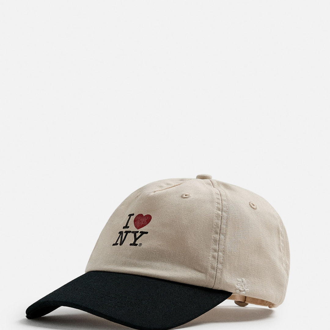 Moudda ZARA - Casquette Bicolore - Imprimé I Love NY - Tunisie 1