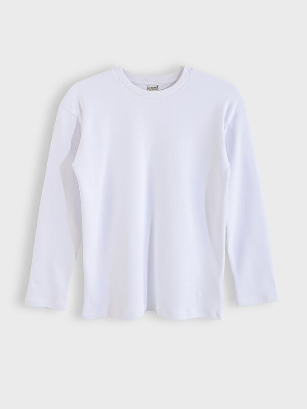 Moudda LC Waikiki - Body basique en jersey manches longues Garçon Buxe blanc - Tunisie 1