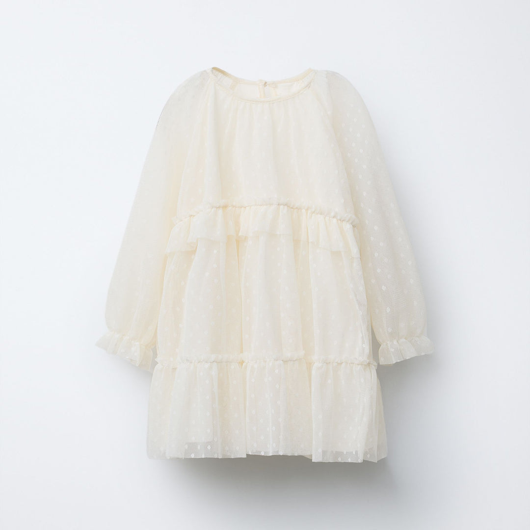 Moudda ZARA - Robe Enfant Plumetis - Volants (Ramadan) - Tunisie 1