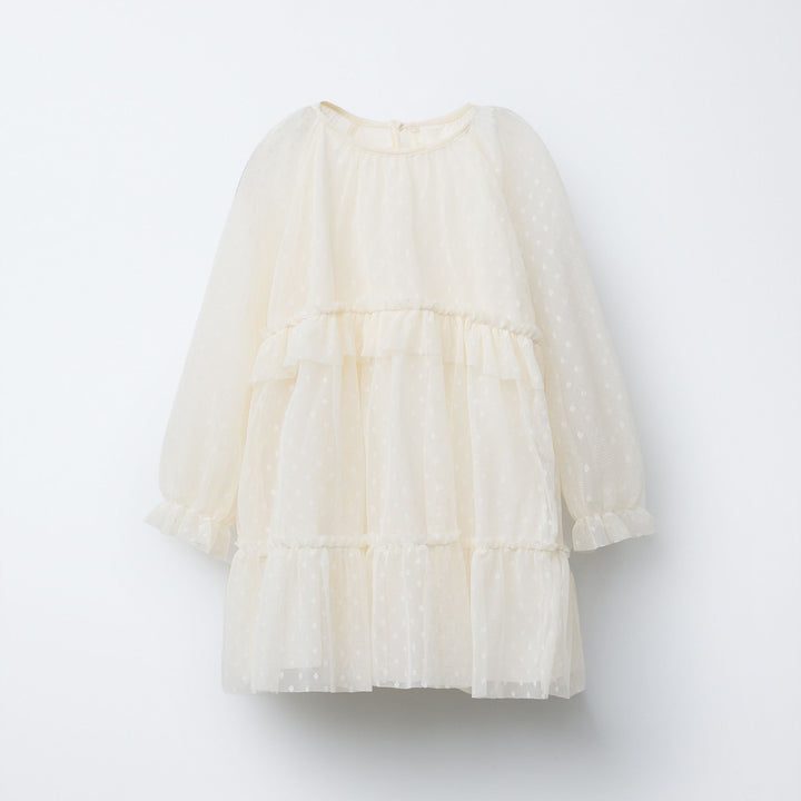 Moudda ZARA - Robe Enfant Plumetis - Volants (Ramadan) - Tunisie 1