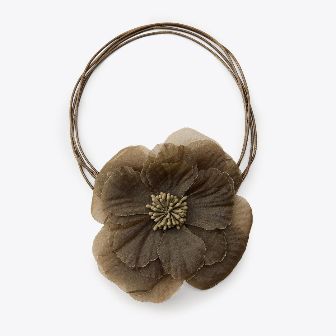 Moudda ZARA - Fleur - Coquelicot & Col Cordon - Tunisie 1