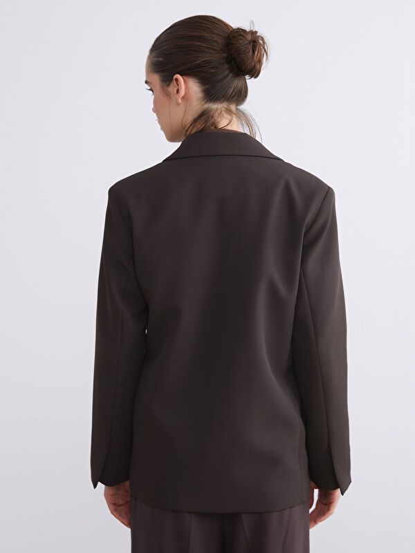 Moudda LC Waikiki - Veste tissée Femme Brun - Tunisie 4