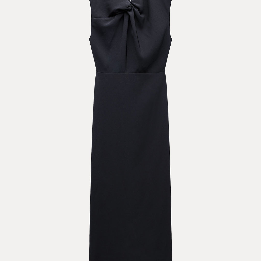 Moudda ZARA - Robe mi-longue décolleté nœud - Tunisie 1
