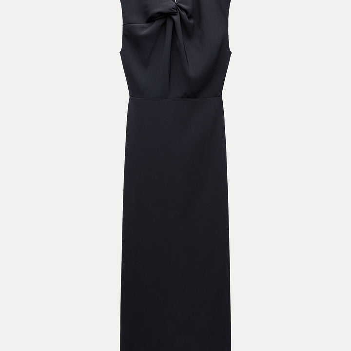 Moudda ZARA - Robe mi-longue décolleté nœud - Tunisie 1