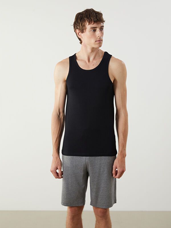 Moudda LC Waikiki - Débardeur sous-vêtements Homme Noir - Tunisie 2