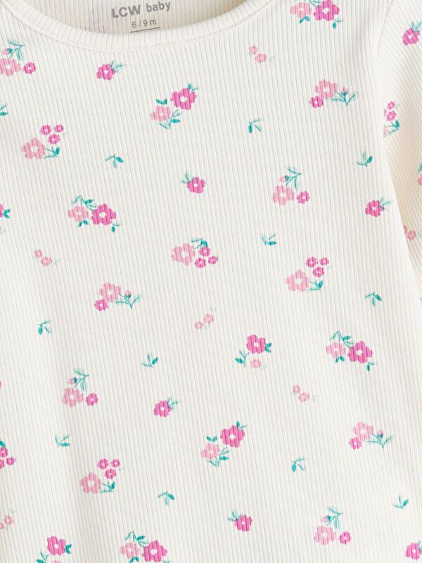 Moudda LC Waikiki - Ensemble manches longues Fille Imprimé écru - Tunisie 3