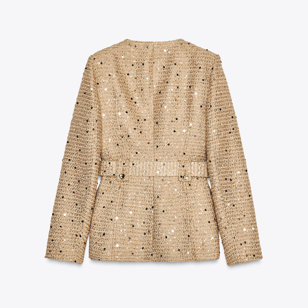 Moudda ZARA - Blazer - Ceinture Large & Boucle Dorée - Tunisie 2