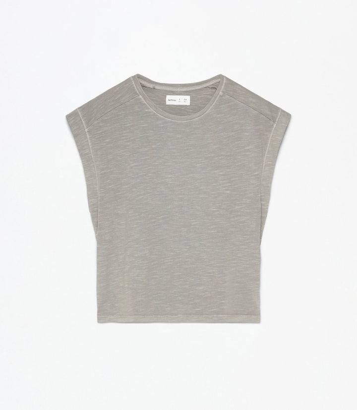 Moudda Lefties - T-Shirt Slub - Acid Wash Uni Fille D4 - Tunisie 1