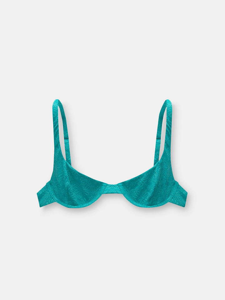 Moudda PULL & BEAR - Top Bikini Pacific Texturé Fleur En Ligne - Tunisie 1